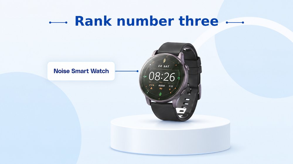 Rank number three: Noise Smart Watch
