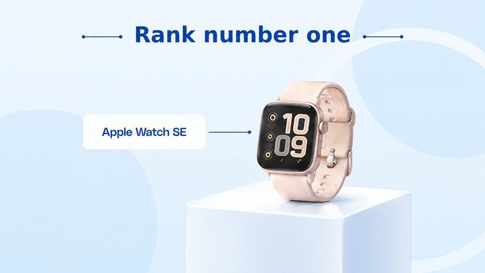 Rank number one: Apple Watch SE