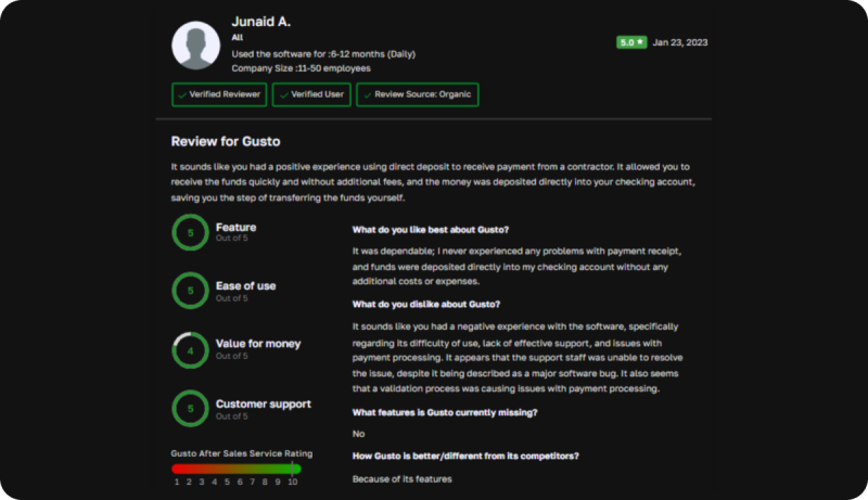 Users appreciate its simple, no-fuss setup and clear interface