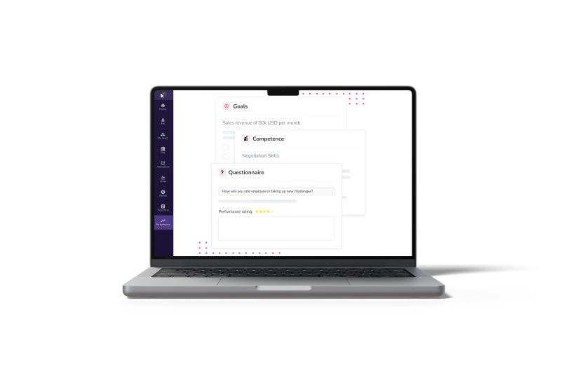 review goals dashboard