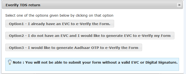 everify tds return