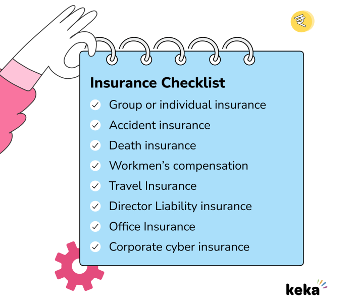 checklist for insurance