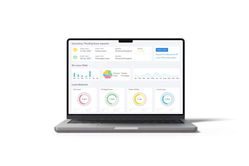 leave balance dashboard