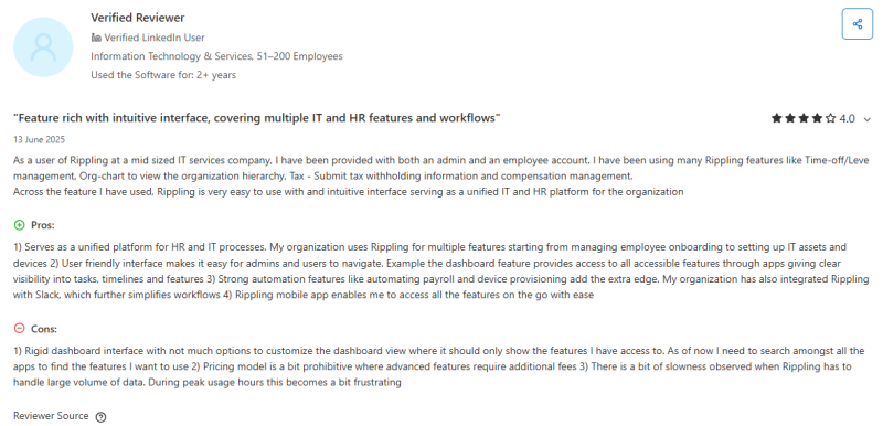 Rippling review