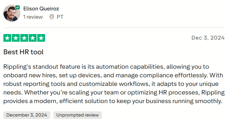 Rippling review