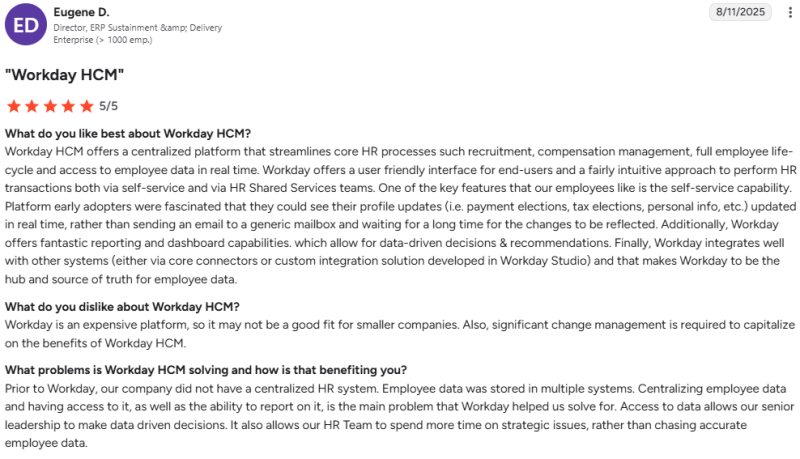 workday review