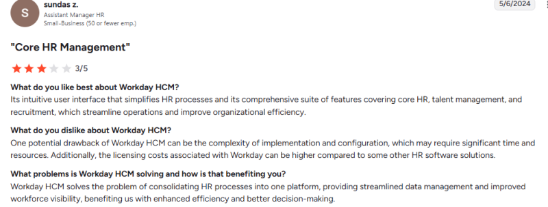 workday review