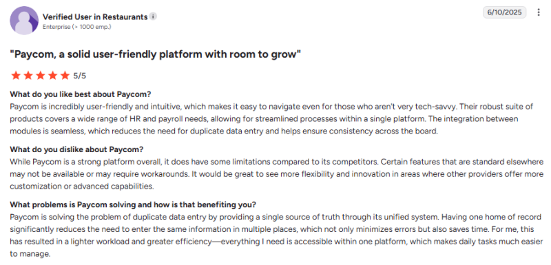Users value the platform’s intuitive interface and consistency across modules