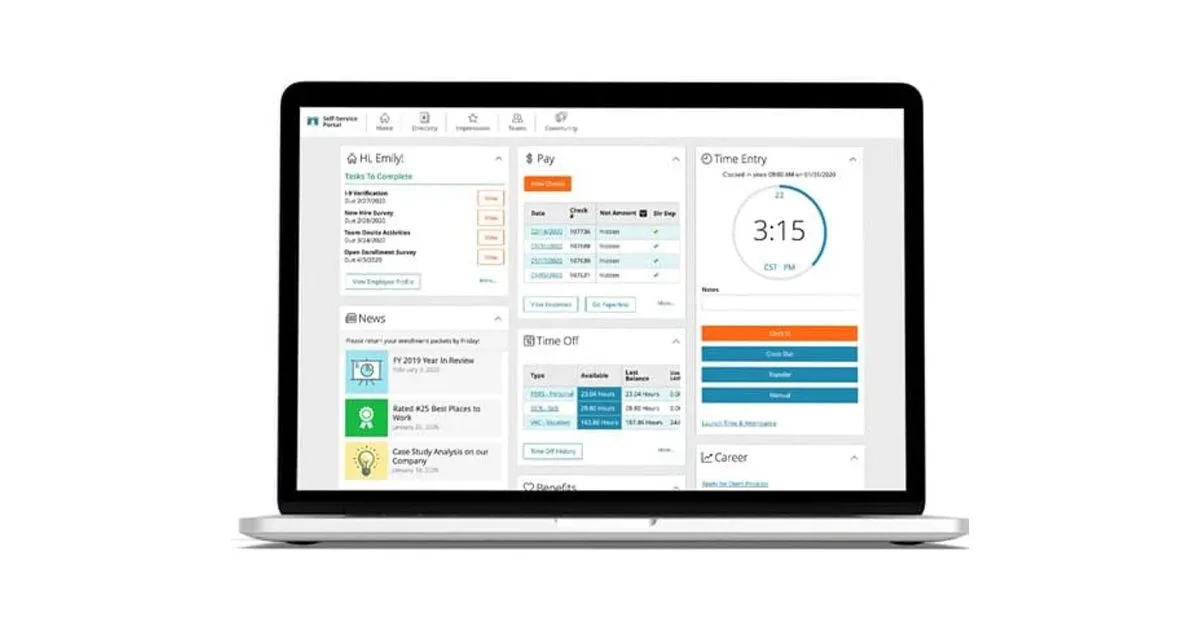 Paylocity platform overview