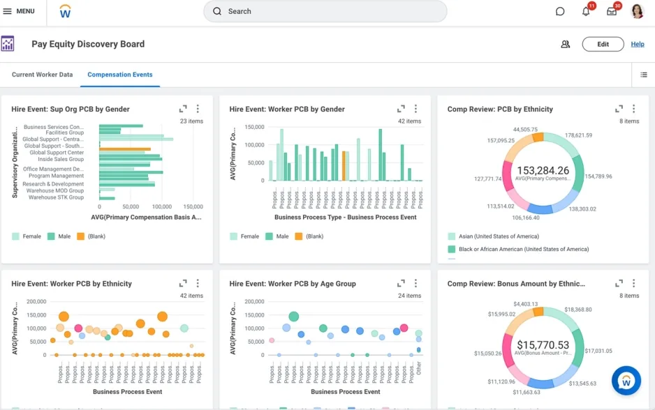 Workday HCM screenshot
