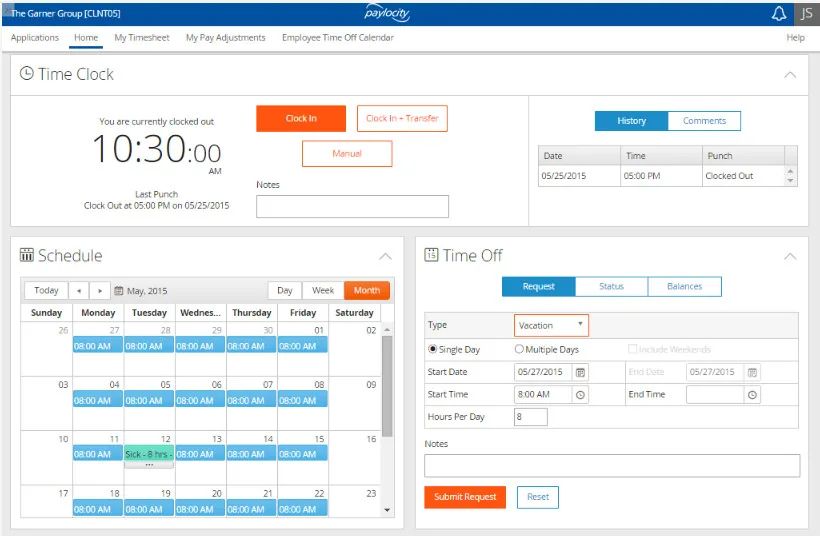 Paylocity – 4.4/5 screenshot