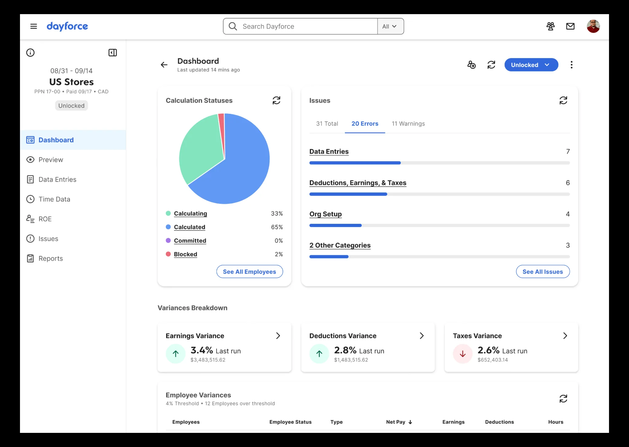 Dayforce (4.2 /5) screenshot