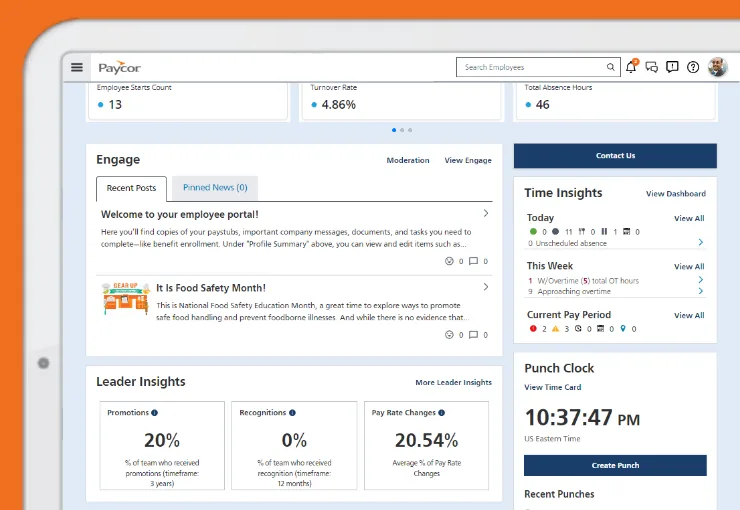 Paycor (4.0/5 (2,013 reviews) screenshot