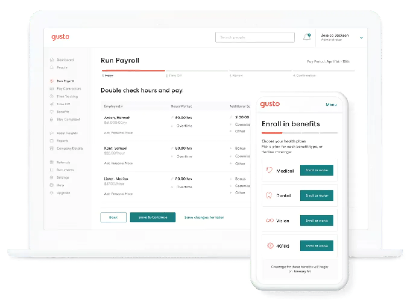 Gusto platform overview