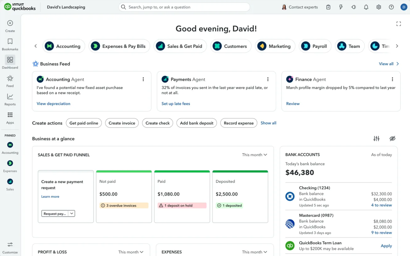 QuickBooks Payroll screenshot