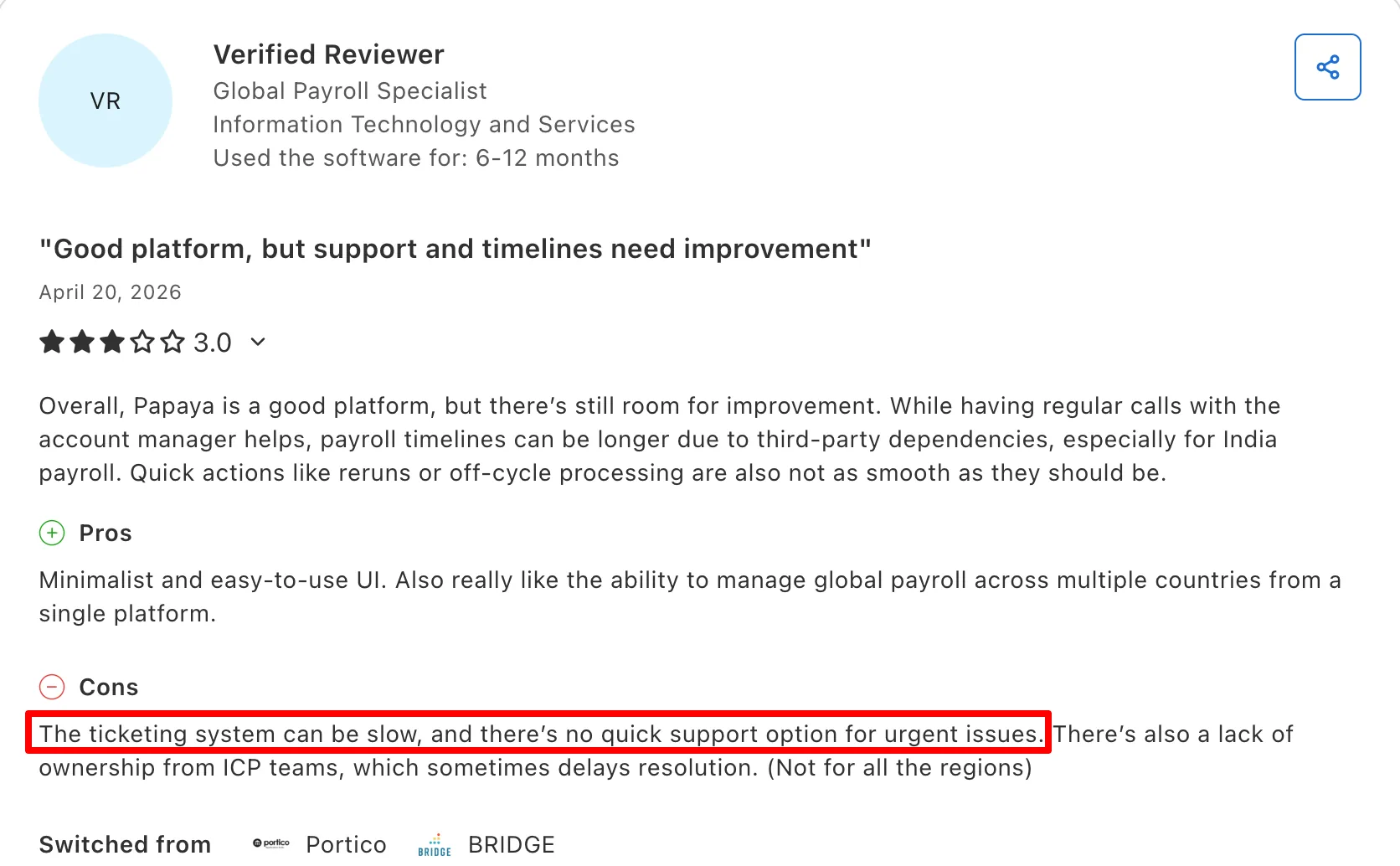 Skip Papaya Global if screenshot