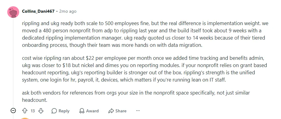 Pricing Opacity and Add-on Costs screenshot