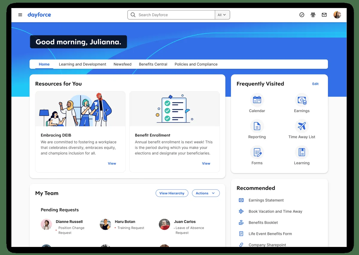 Key features screenshot