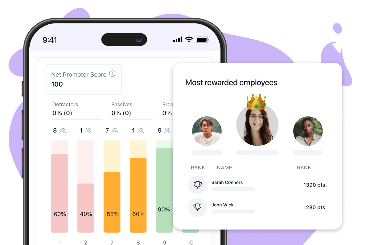 best employee engagement software dashboard l keka header