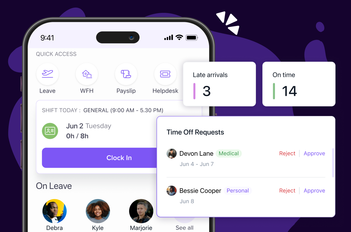 best time tracking tools dashboard l keka