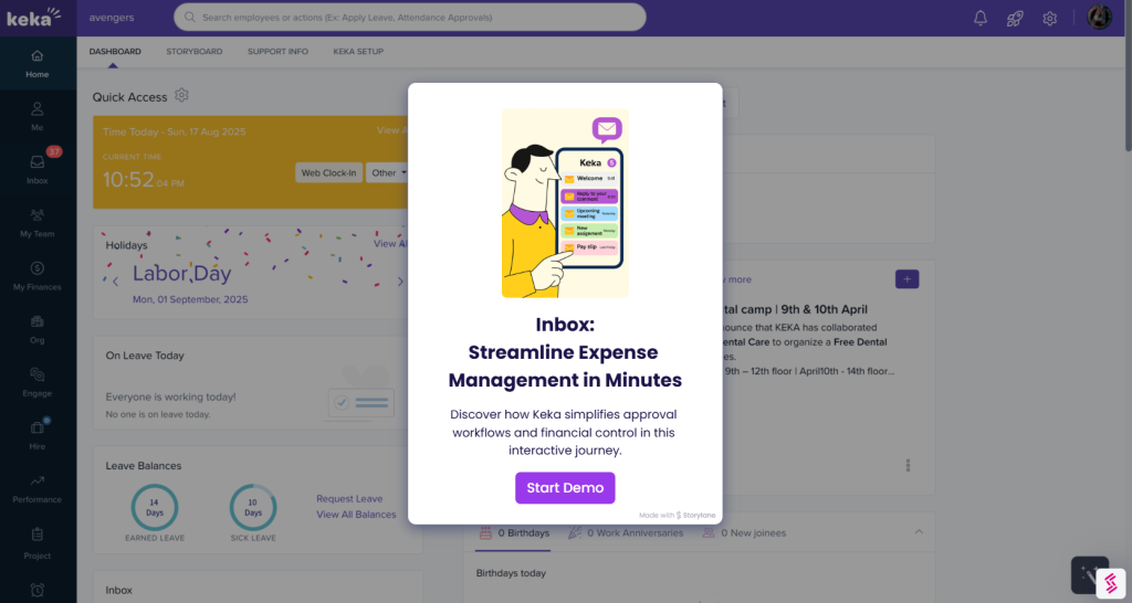 Streamline Expense Approvals with Keka Inbox
