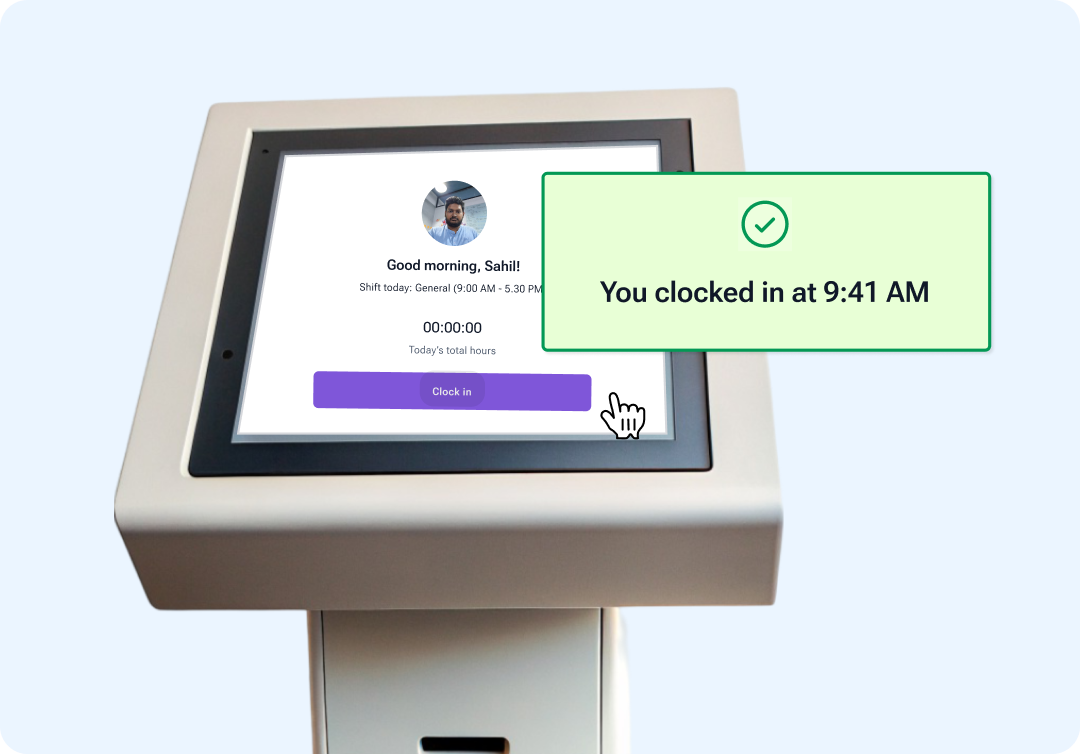 Achieve real-time attendance data sync