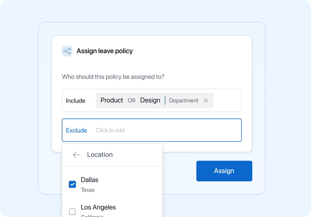 Simplify leave applications and approvals