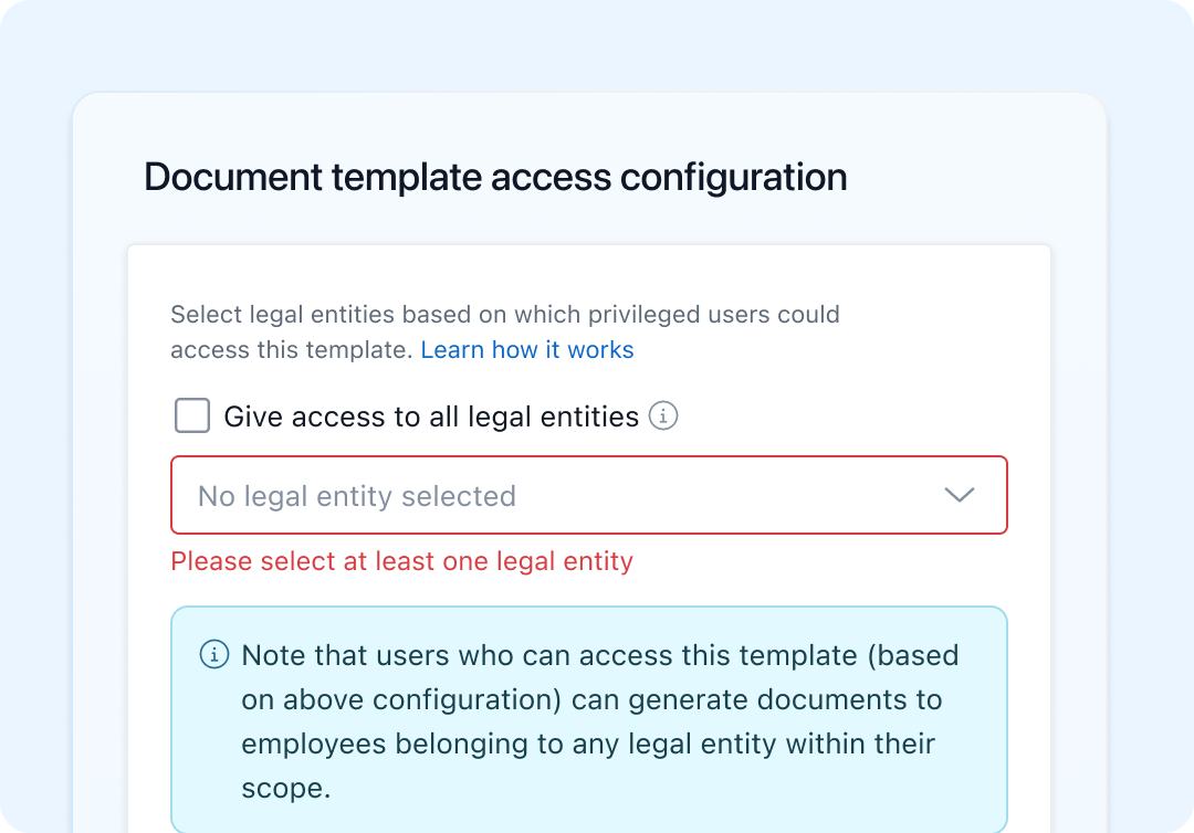 Secure documents with controlled access