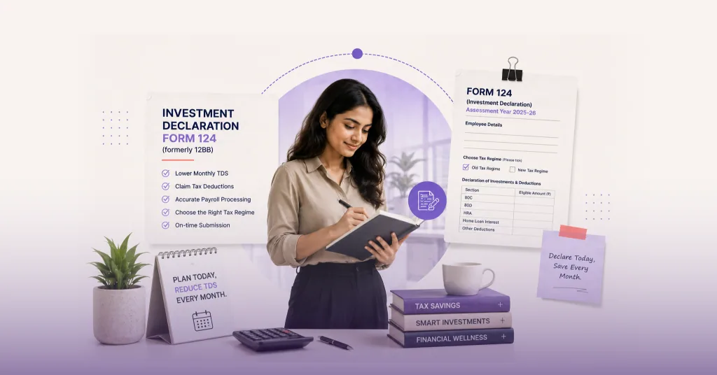Investment Declaration: Complete Guide to Form 12BB (now Form 124), Tax Deductions & Submission Process for Salaried Employees in India