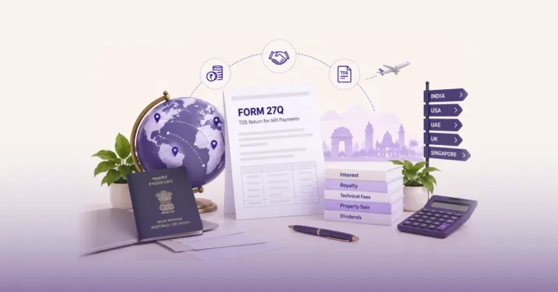 What is Form 27Q? Complete Guide to TDS Return for NRI Payments in India