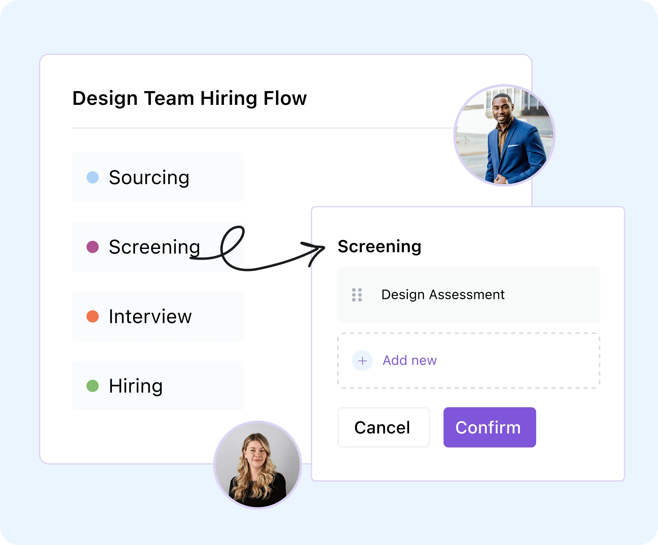 Automation that keeps candidates moving