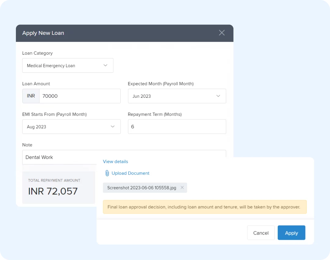Loan access at employees’ fingertips
