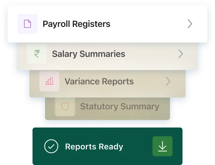 Always have payroll reports ready